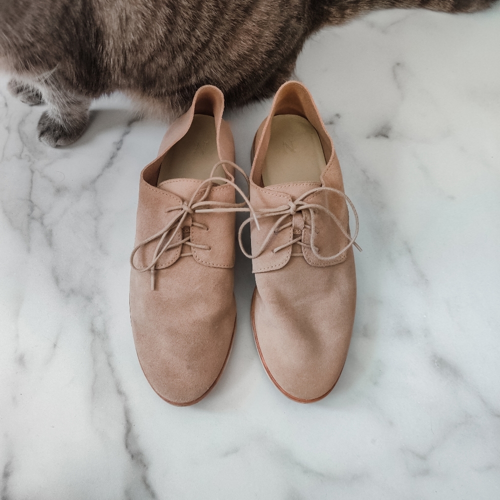 Nisolo travel derby in blush